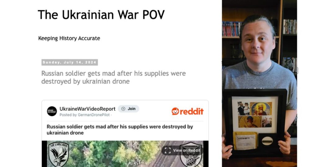 Russia-Ukraine War blog and Ann Vorhees of Des Moines