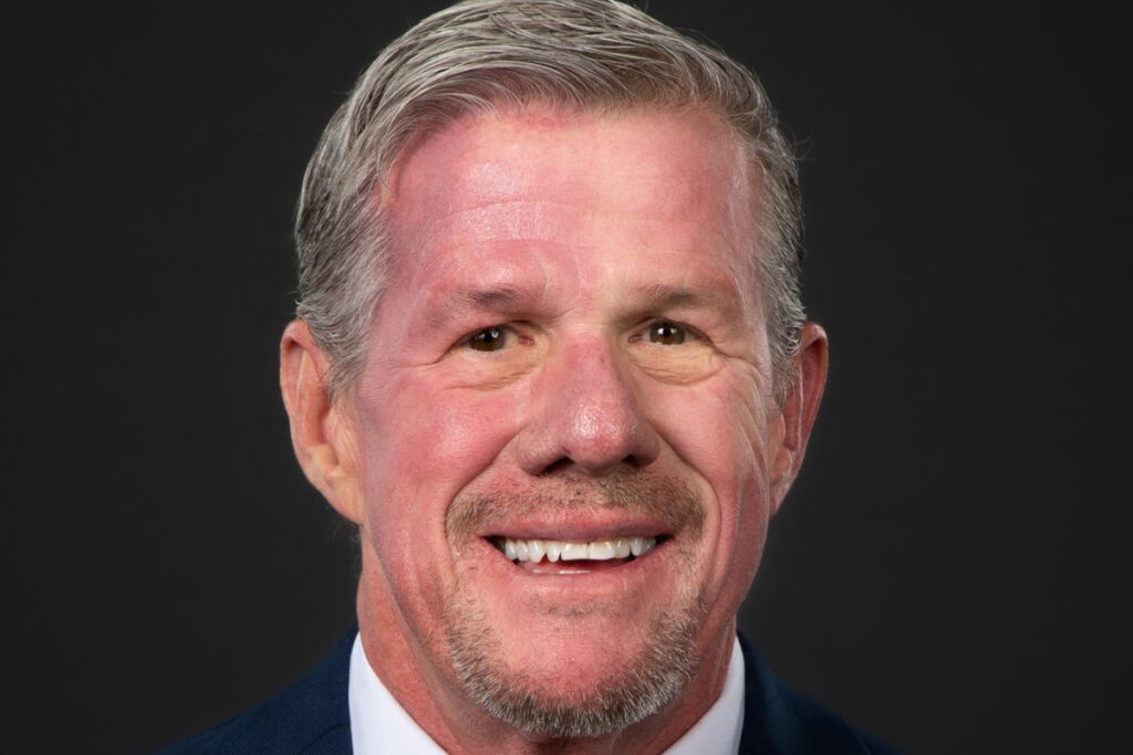 Official headshot for Brad Zaun, a smiling white man